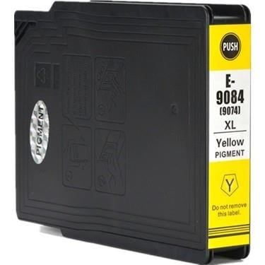 Epson T9074-T9084XL Sarı Muadil Kartuş