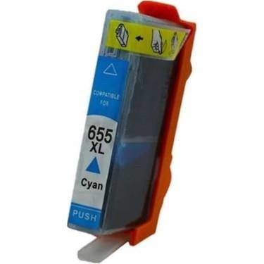 Hp 655XL Mavi Muadil Kartuş