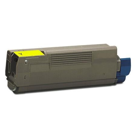 Oki C5650 Sarı Muadil Toner