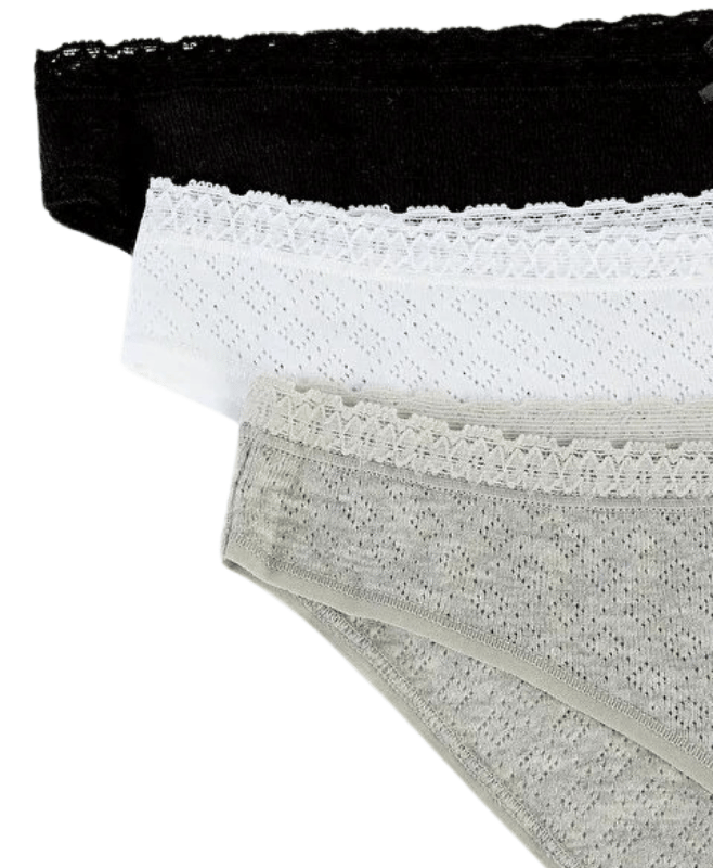 Penti Soft Pointel 3'lü Basic Slip Külot