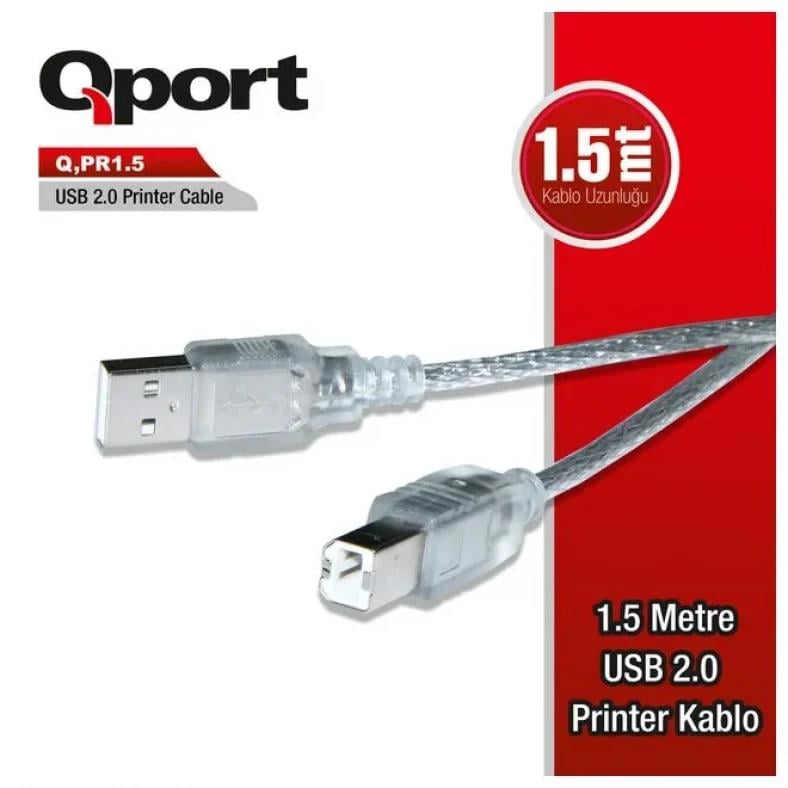 Qport Q-PR1.5 USB 2.0 Yazıcı Kablosu