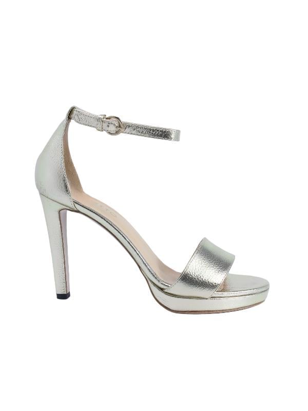 POLETTO  HAKİKİ DERİ ALTIN Sandalet Topuklu 319 213