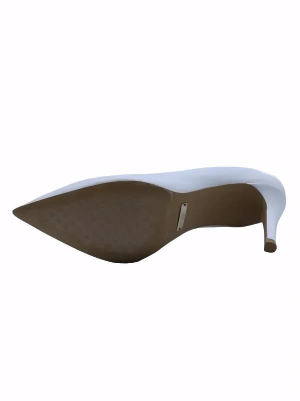 POLETTO  HAKİKİ DERİ BEYAZ Ayakkabı Stiletto 4924 02