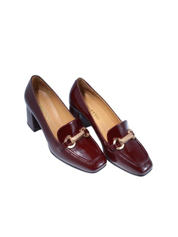 POLETTO  HAKİKİ DERİ BORDO Ayakkabı Günlük 230 35 V1