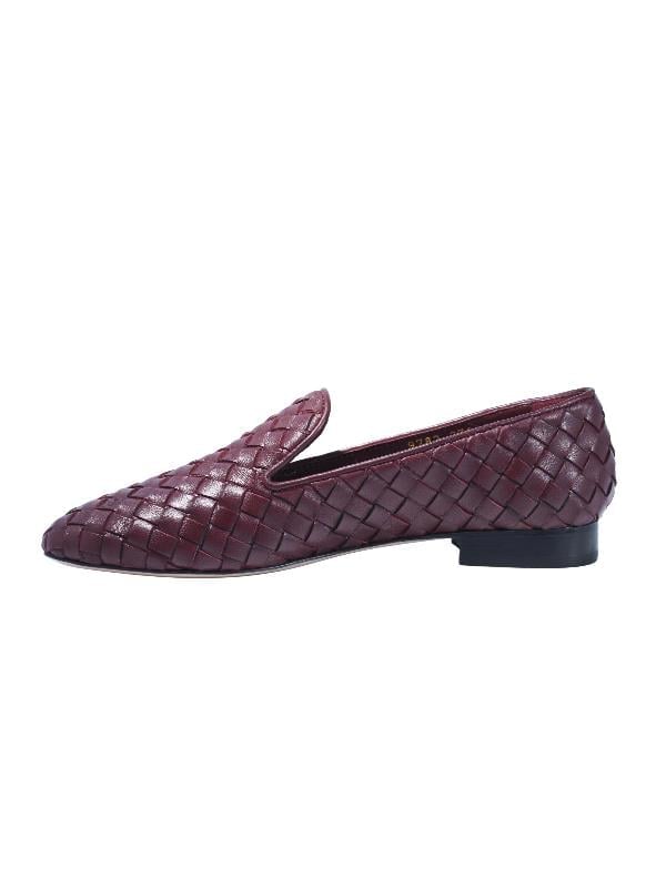 POLETTO  HAKİKİ DERİ BORDO Babet Kapalı 279 21 V1