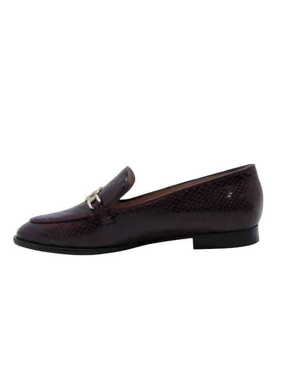 POLETTO  HAKİKİ DERİ BORDO Loafer Düz 04 2016 72