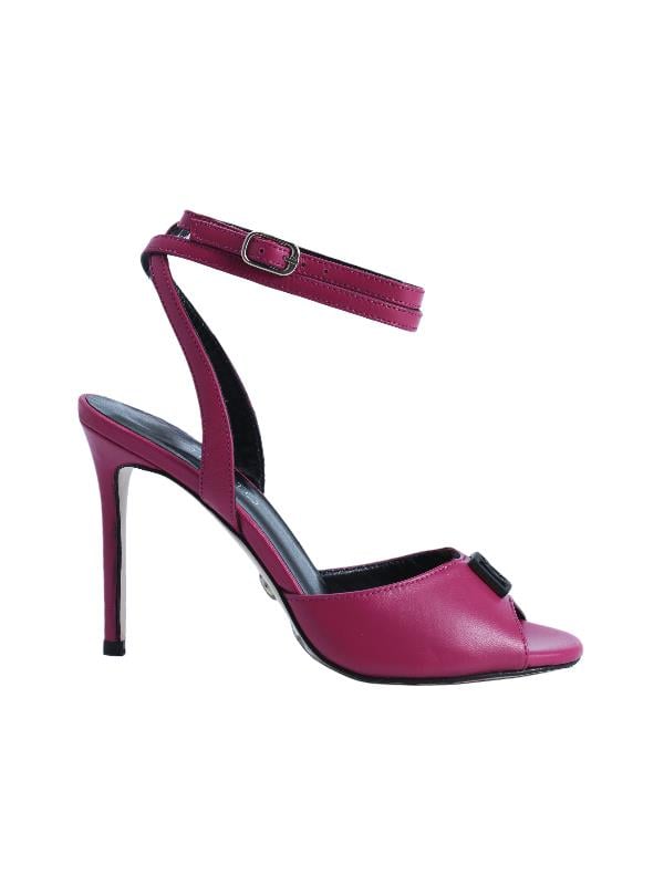 POLETTO  HAKİKİ DERİ FUSYA Sandalet Topuklu 6564 204 V1