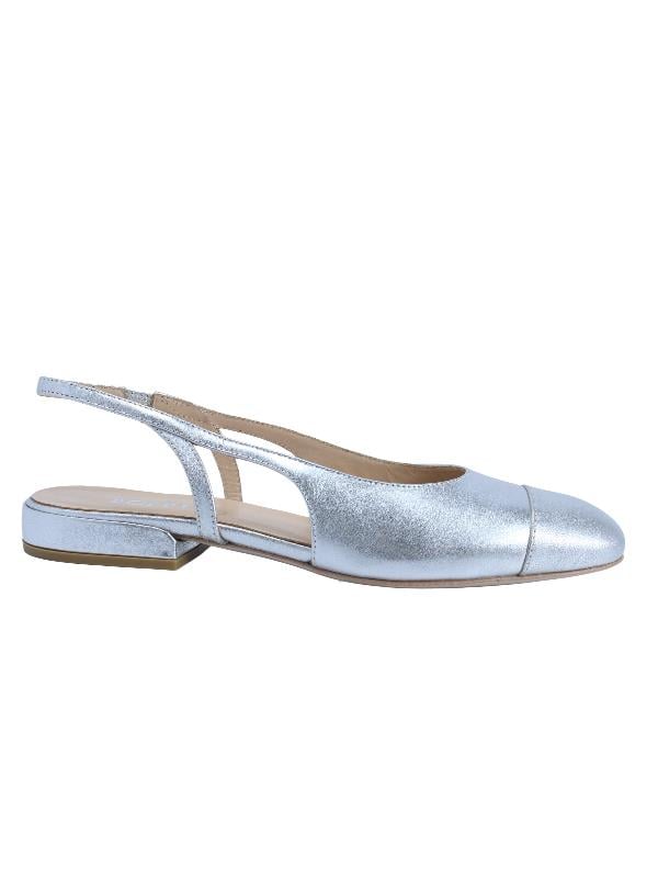 POLETTO  HAKİKİ DERİ GUMUS Babet Kapalı 279 27 V1