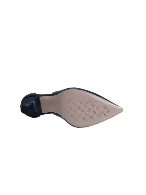 POLETTO  HAKİKİ DERİ LACIVERT Ayakkabı Stiletto 6160 10
