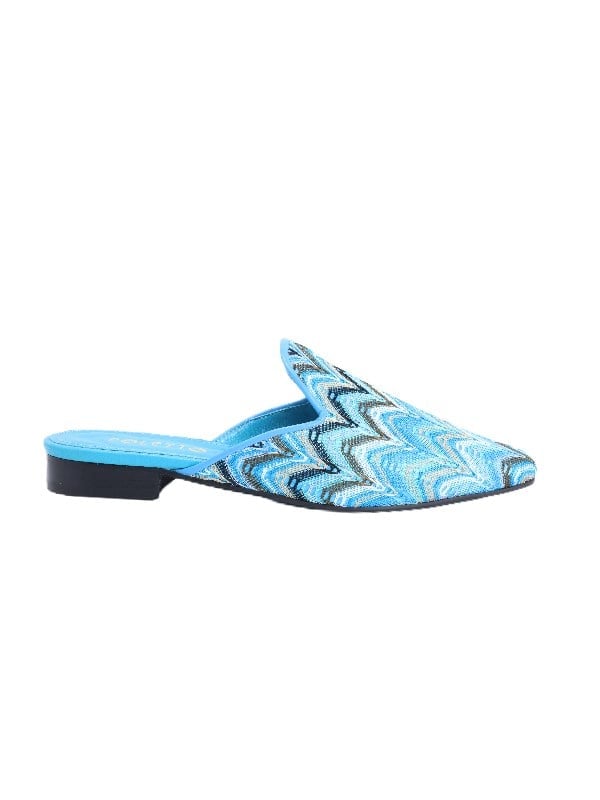 POLETTO  HAKİKİ DERİ MAVI Babet Terlik 4069 25 KMS