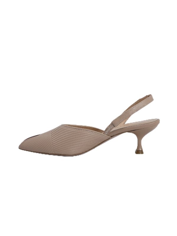 POLETTO  HAKİKİ DERİ NOHUT Sandalet Topuklu 6939 04