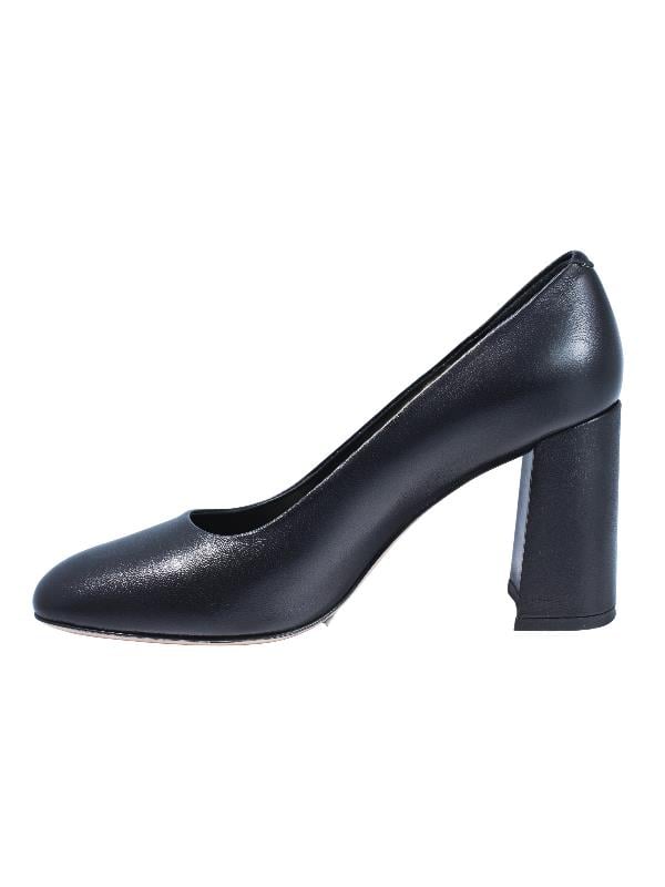 POLETTO  HAKİKİ DERİ SIYAH-ALTIN Ayakkabı Günlük 4509 01