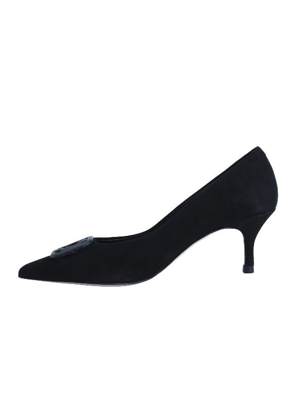 POLETTO  HAKİKİ DERİ SIYAH Ayakkabı Stiletto 9841 41