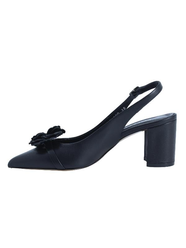 POLETTO  HAKİKİ DERİ SIYAH Ayakkabı Stiletto 9841 100 V2