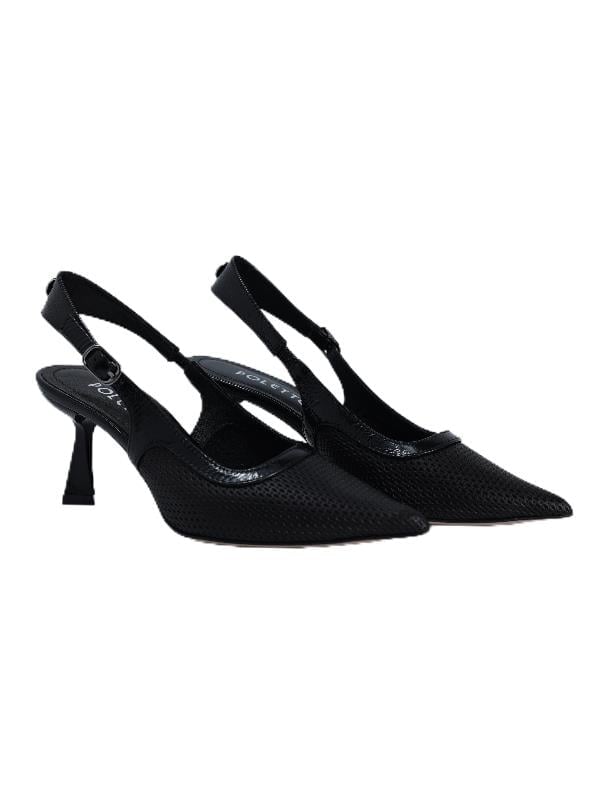 POLETTO  HAKİKİ DERİ SIYAH Ayakkabı Stiletto 9839 68