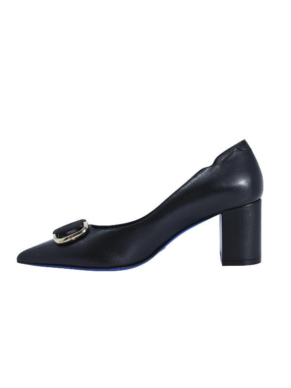 POLETTO  HAKİKİ DERİ SIYAH Ayakkabı Stiletto 9841 82 V2