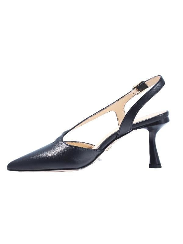 POLETTO  HAKİKİ DERİ SIYAH Ayakkabı Stiletto 9839 39