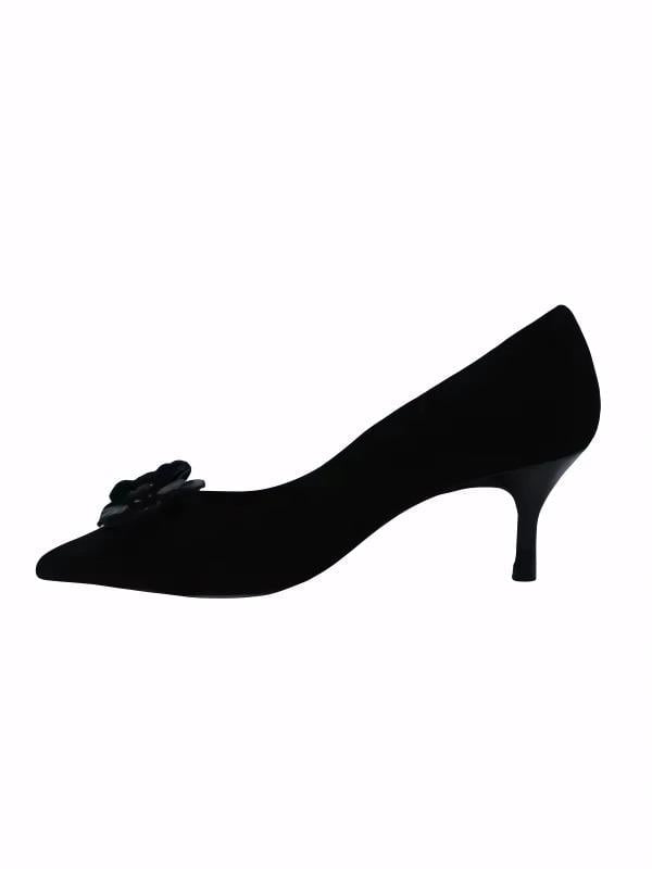 POLETTO  HAKİKİ DERİ SIYAH Ayakkabı Stiletto 9841 117