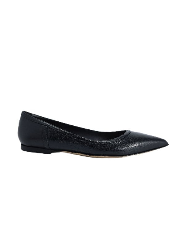 POLETTO  HAKİKİ DERİ SIYAH Babet Kapalı 4434 156 V1