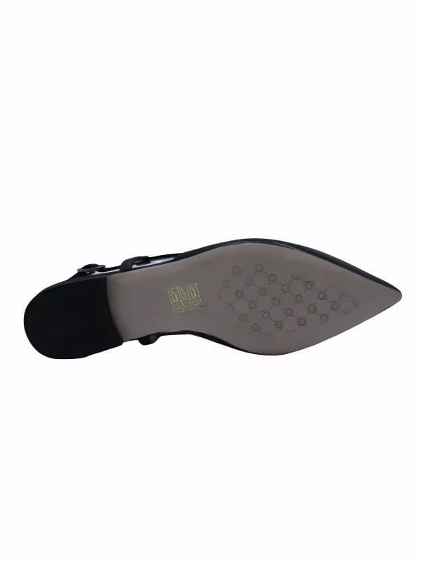 POLETTO  HAKİKİ DERİ SIYAH Babet Terlik 4434 130 V1