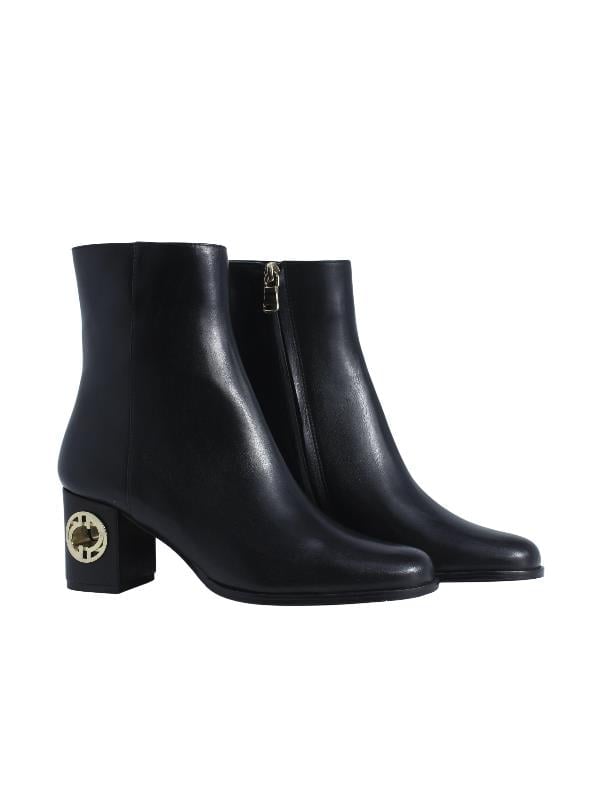 POLETTO  HAKİKİ DERİ SIYAH Bot Topuklu 9209 12 V2 S