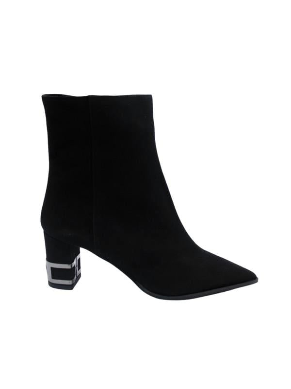 POLETTO  HAKİKİ DERİ SIYAH Bot Topuklu 841 02 V1
