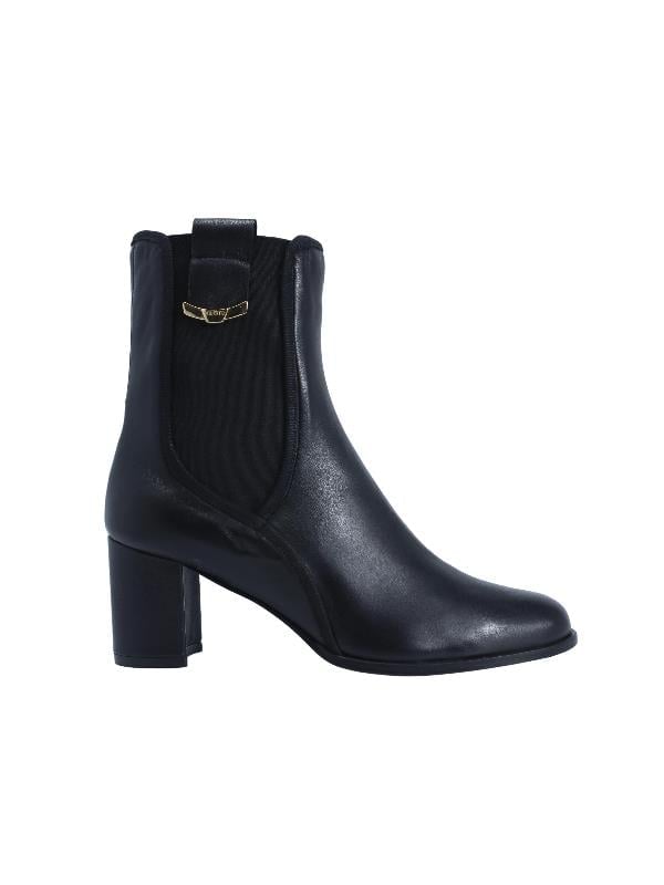 POLETTO  HAKİKİ DERİ SIYAH Bot Topuklu 9209 13 V2