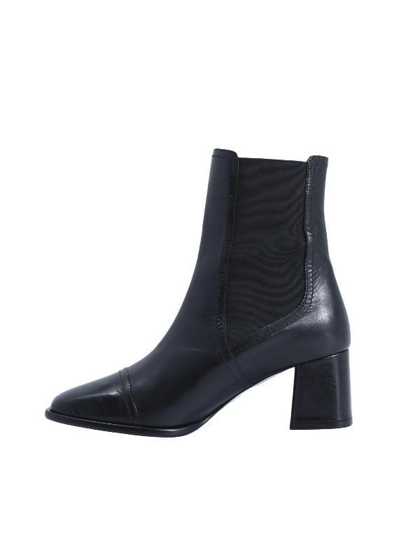 POLETTO  HAKİKİ DERİ SIYAH Bot Topuklu 4230 07