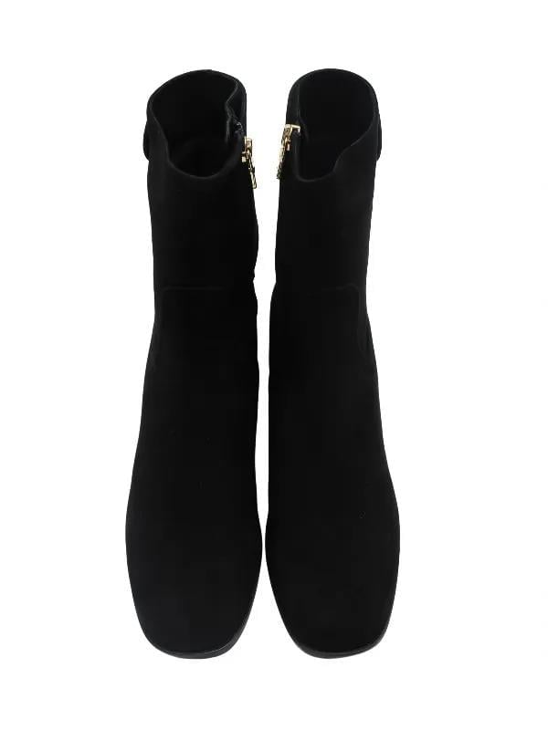 POLETTO  HAKİKİ DERİ SIYAH Bot Topuklu 7734 11 S