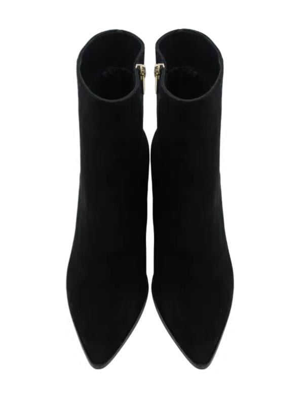 POLETTO  HAKİKİ DERİ SIYAH Bot Topuklu 09 9329 S