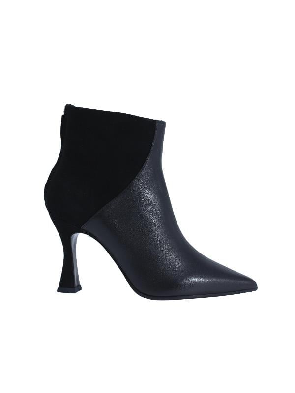 POLETTO  HAKİKİ DERİ SIYAH Bot Topuklu 992 47