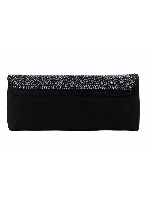 POLETTO  HAKİKİ DERİ SIYAH Çanta Gece/Abiye CNT 745