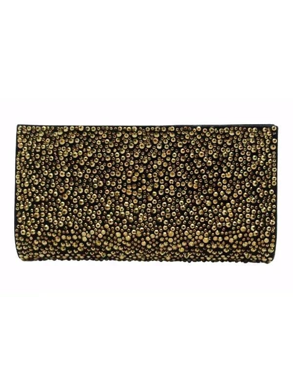 POLETTO  HAKİKİ DERİ SIYAH Çanta Gece/Abiye CNT 671