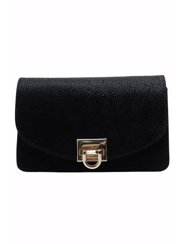 POLETTO  HAKİKİ DERİ SIYAH Çanta Omuz askılı CNT 755