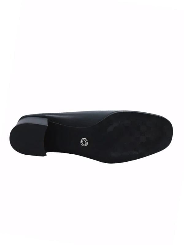 POLETTO  HAKİKİ DERİ SIYAH-GUMUS Ayakkabı Günlük 916 113