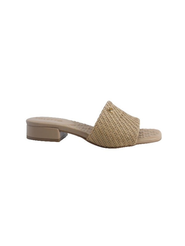 POLETTO  HAKİKİ DERİ /TEKSTİL  Terlık Düz 6986 05 KMS