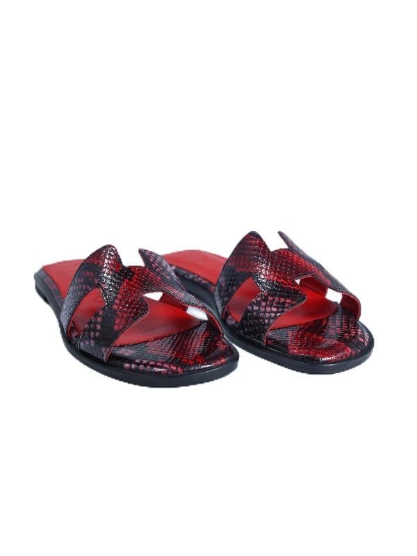 POLETTO  HAKİKİ DERİ  Terlık Düz 04 1031