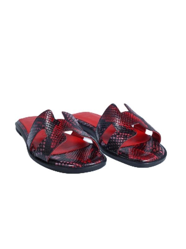 POLETTO  HAKİKİ DERİ  Terlık Düz 04 1031