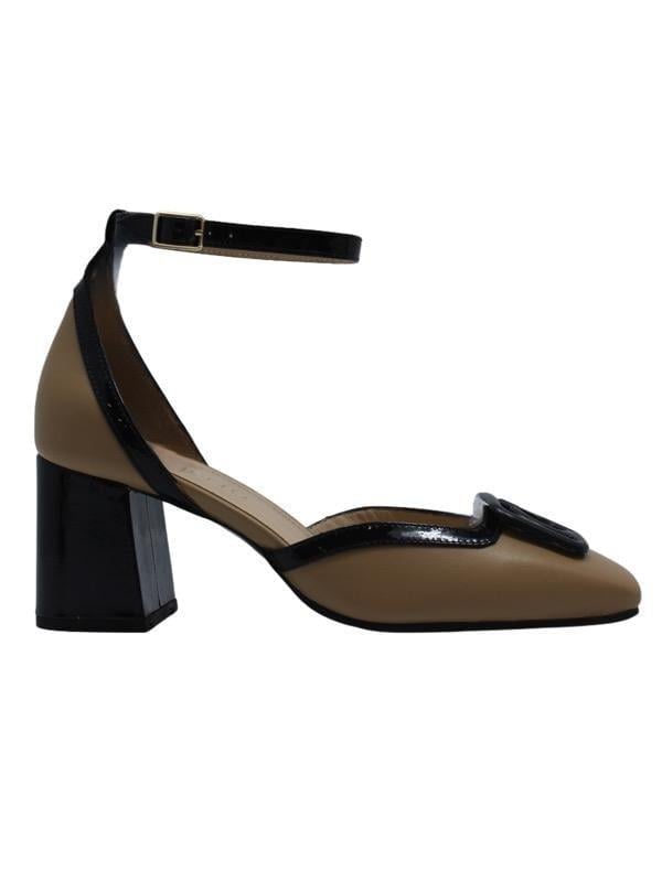 POLETTO  HAKİKİ DERİ TOPRAK-SIYAH Ayakkabı Günlük 230 16