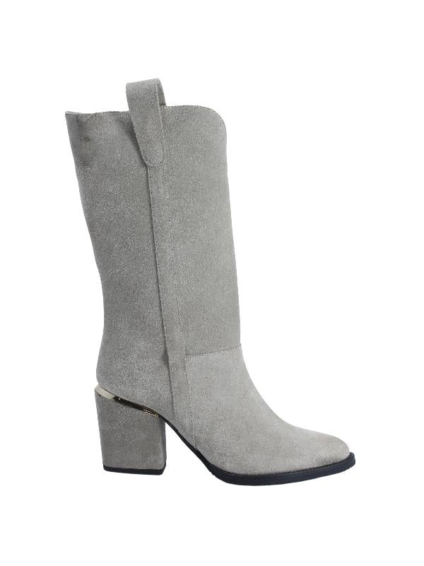 POLETTO  HAKİKİ DERİ VIZON Çizme Topuklu 855 43 V1 S