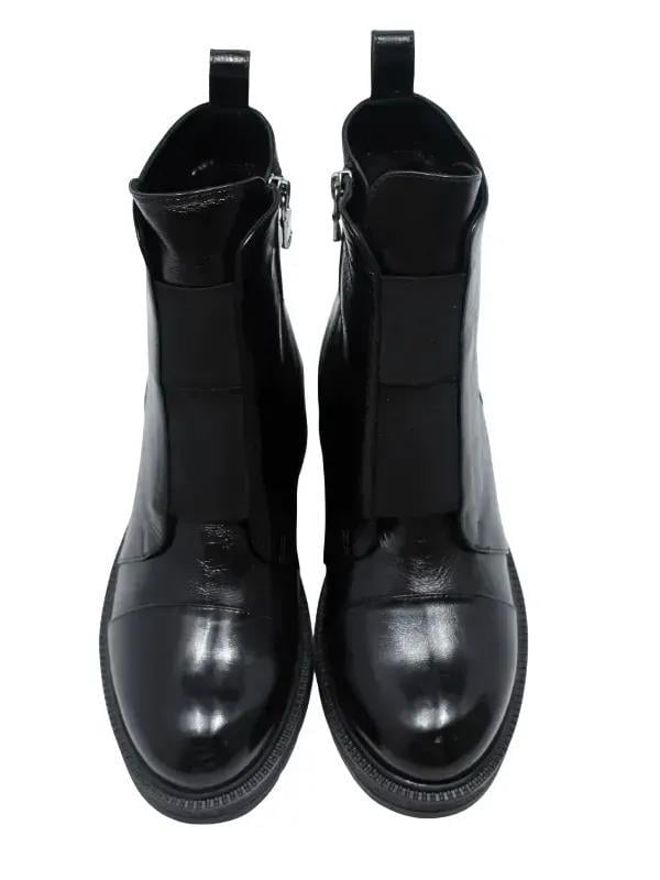 POLETTO  HAKİKİ DERİ/KÜRK ASTAR SIYAH Bot Düz  7318 06 V2 K