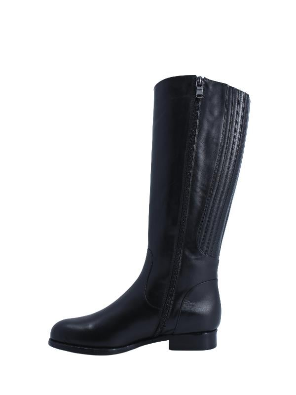 POLETTO  HAKİKİ DERİ/KÜRK ASTAR SIYAH Çizme Düz  6767 27 YK