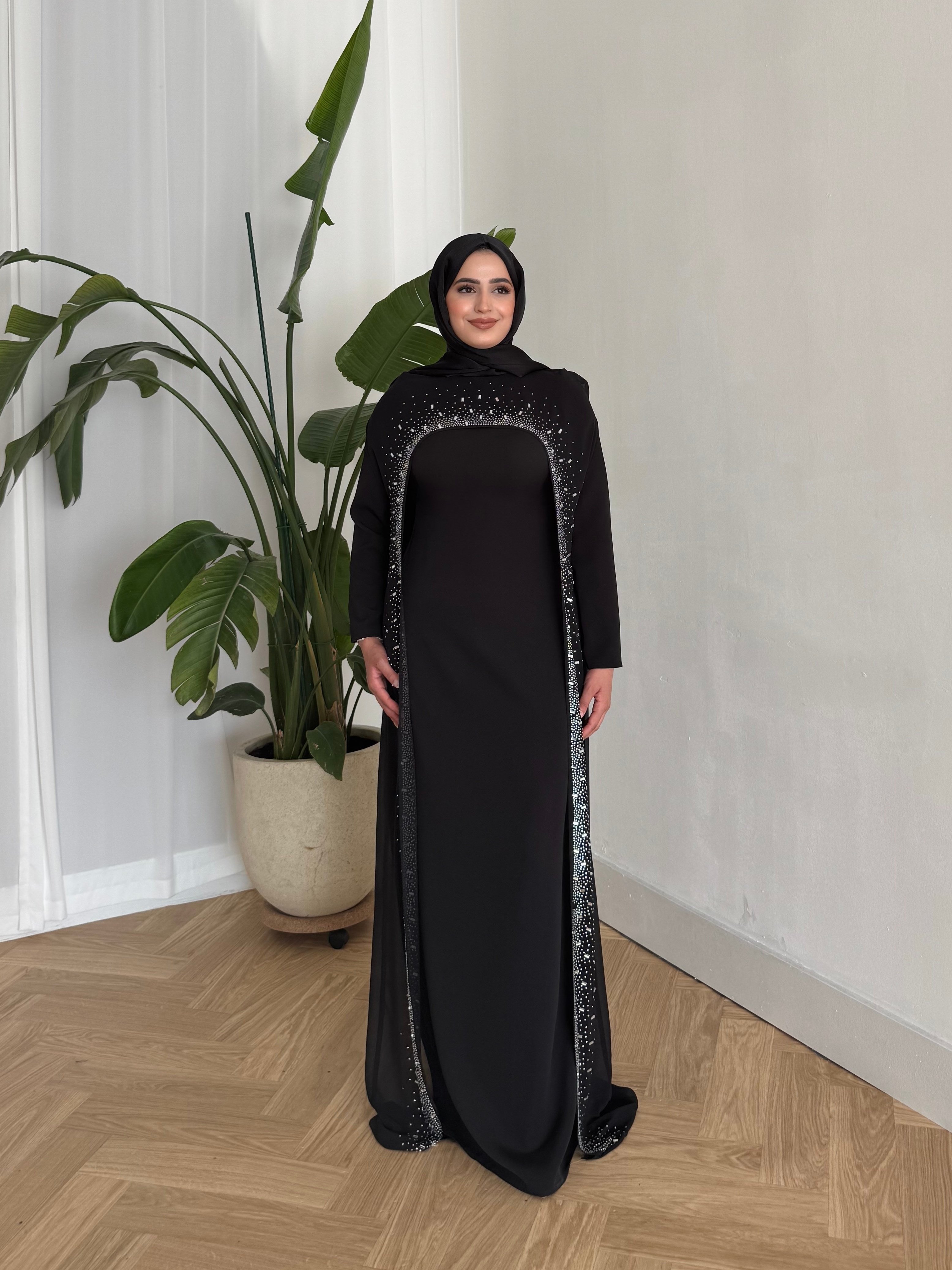 BEYHAN BUTİKAbaya Siyah