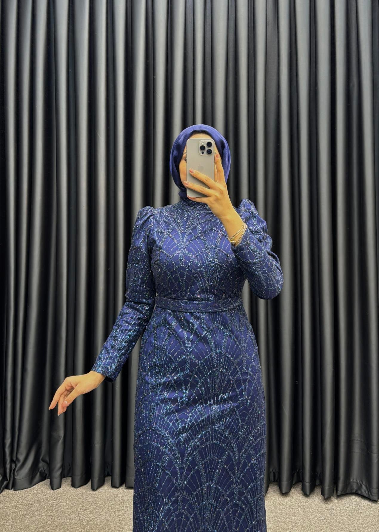 Berry Abiye Lacivert
