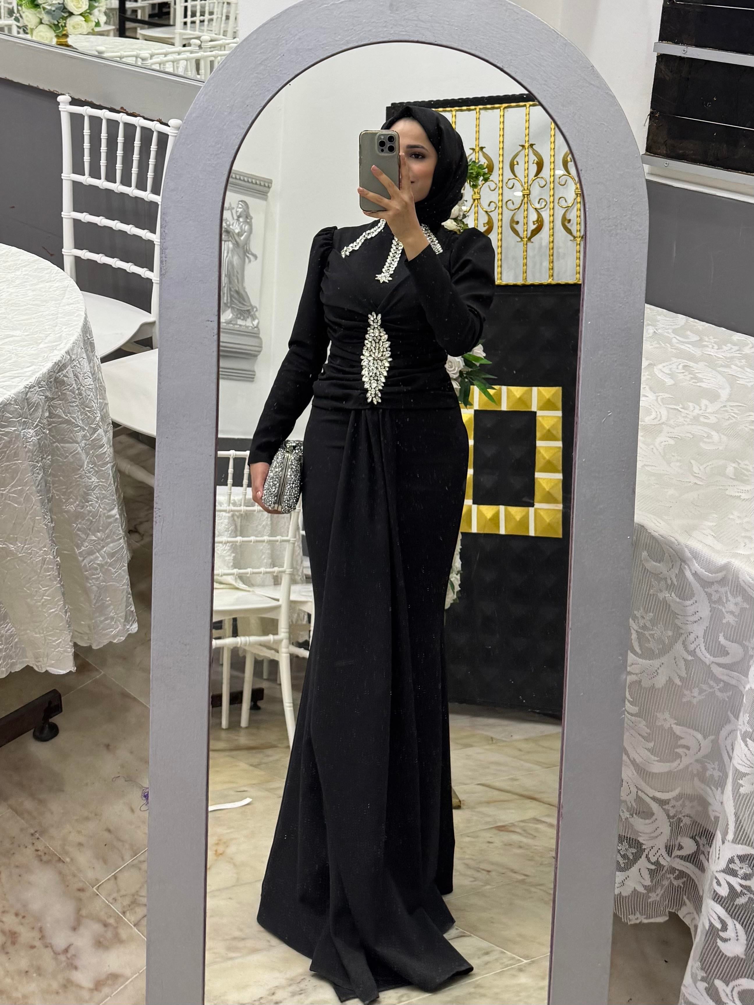 BEYHAN BUTİKDiva Abiye Siyah