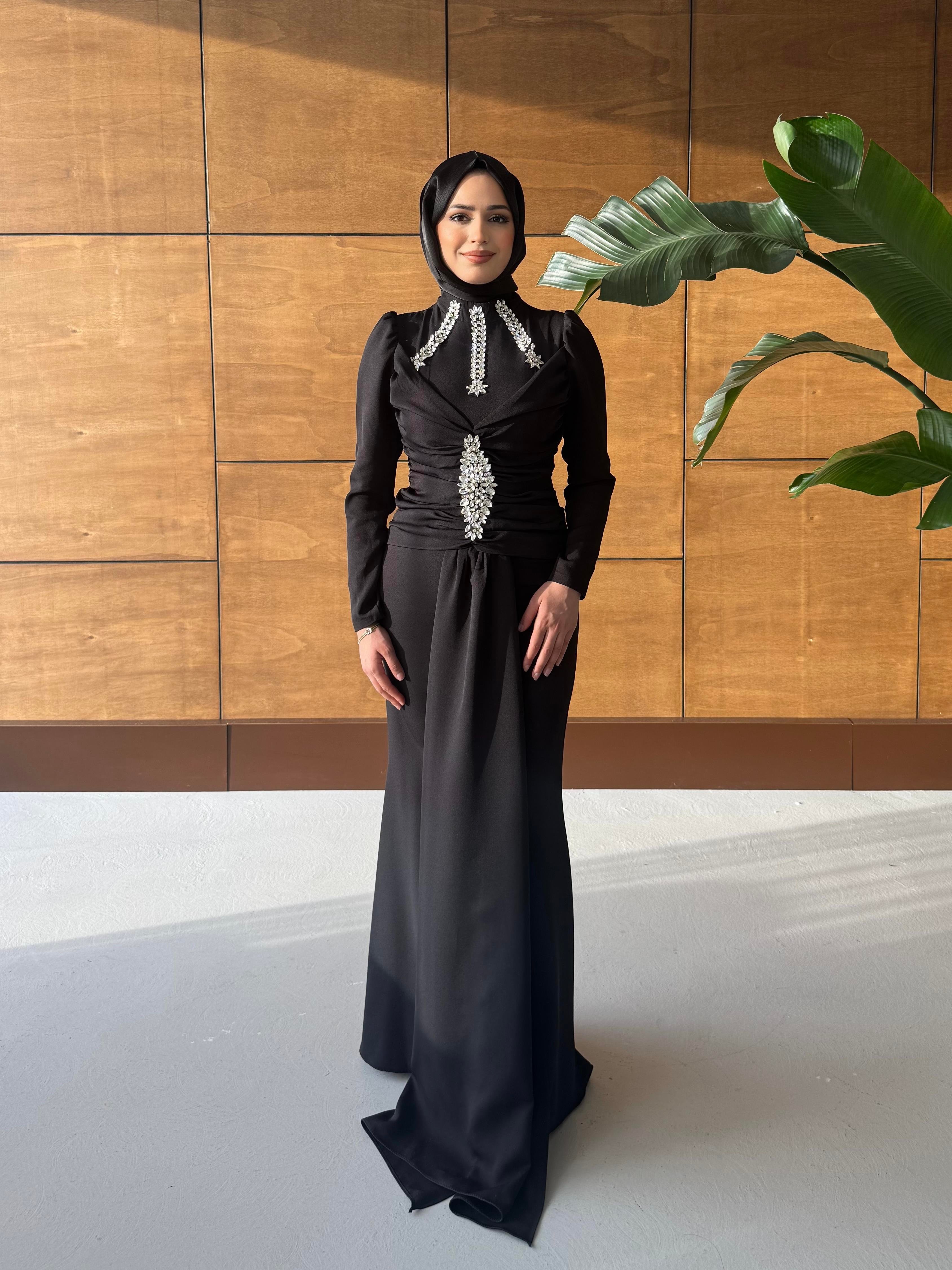 BEYHAN BUTİKDiva Abiye Siyah