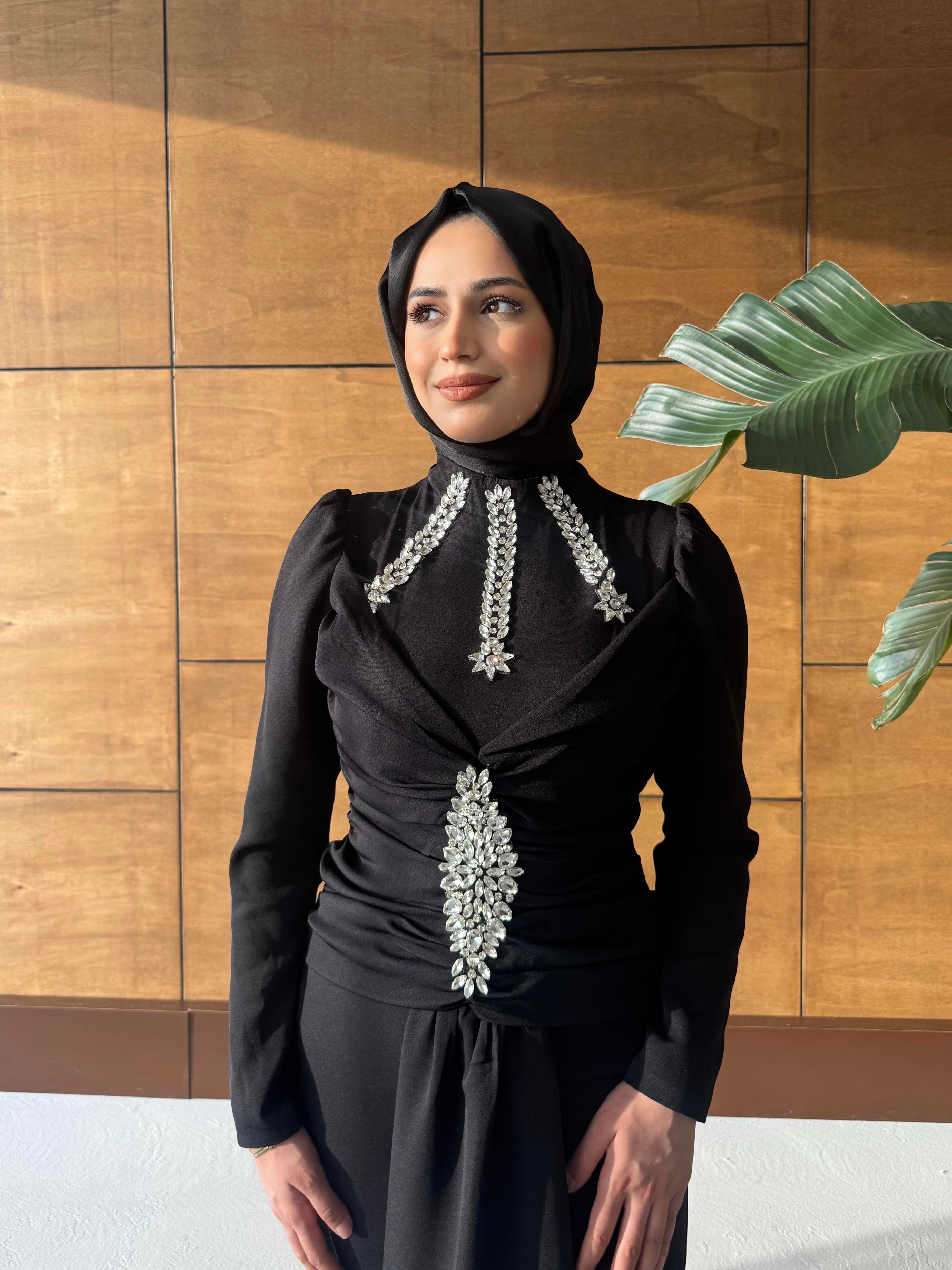 BEYHAN BUTİKDiva Abiye Siyah