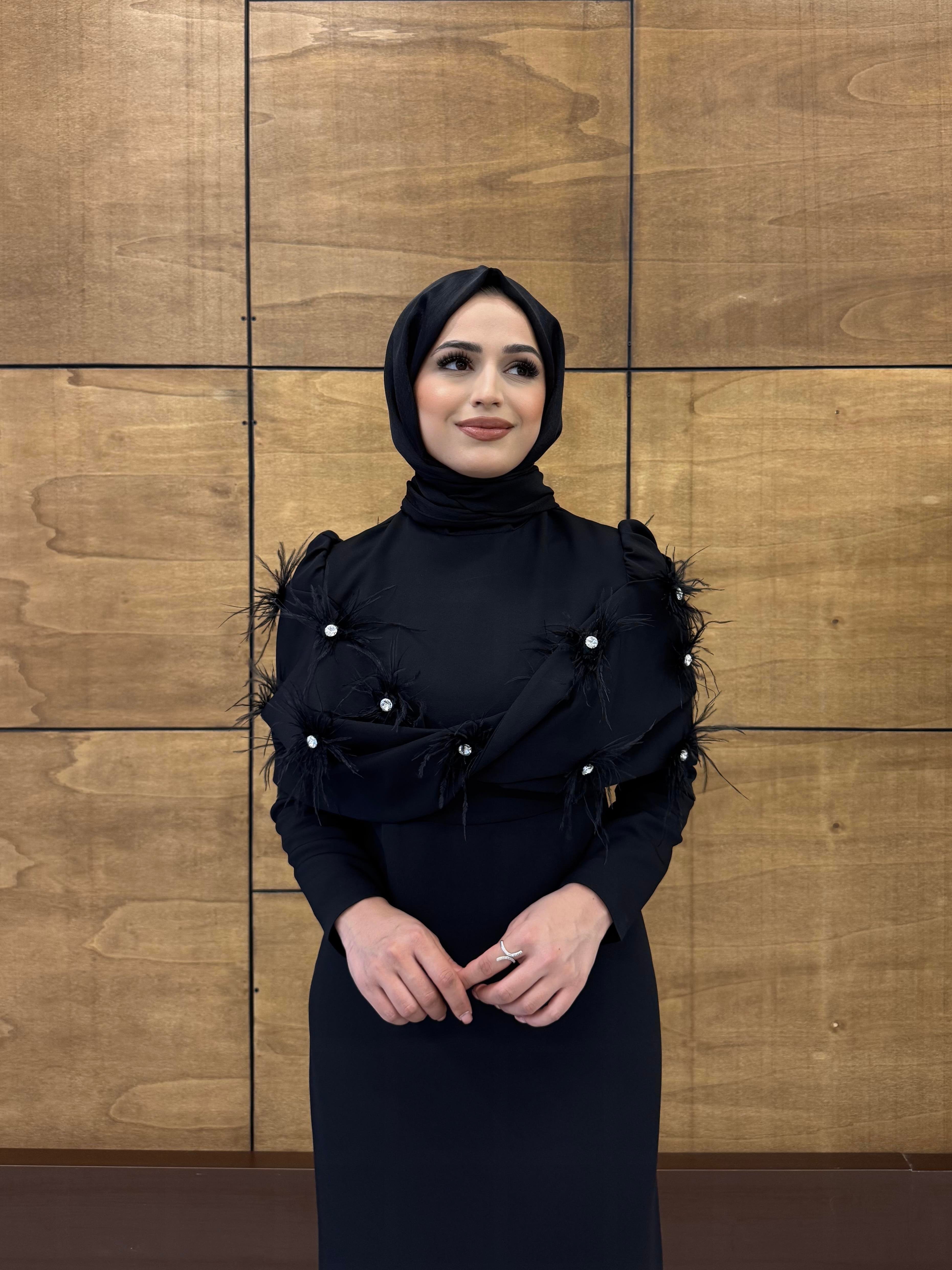 BEYHAN BUTİKEsma Abiye Siyah