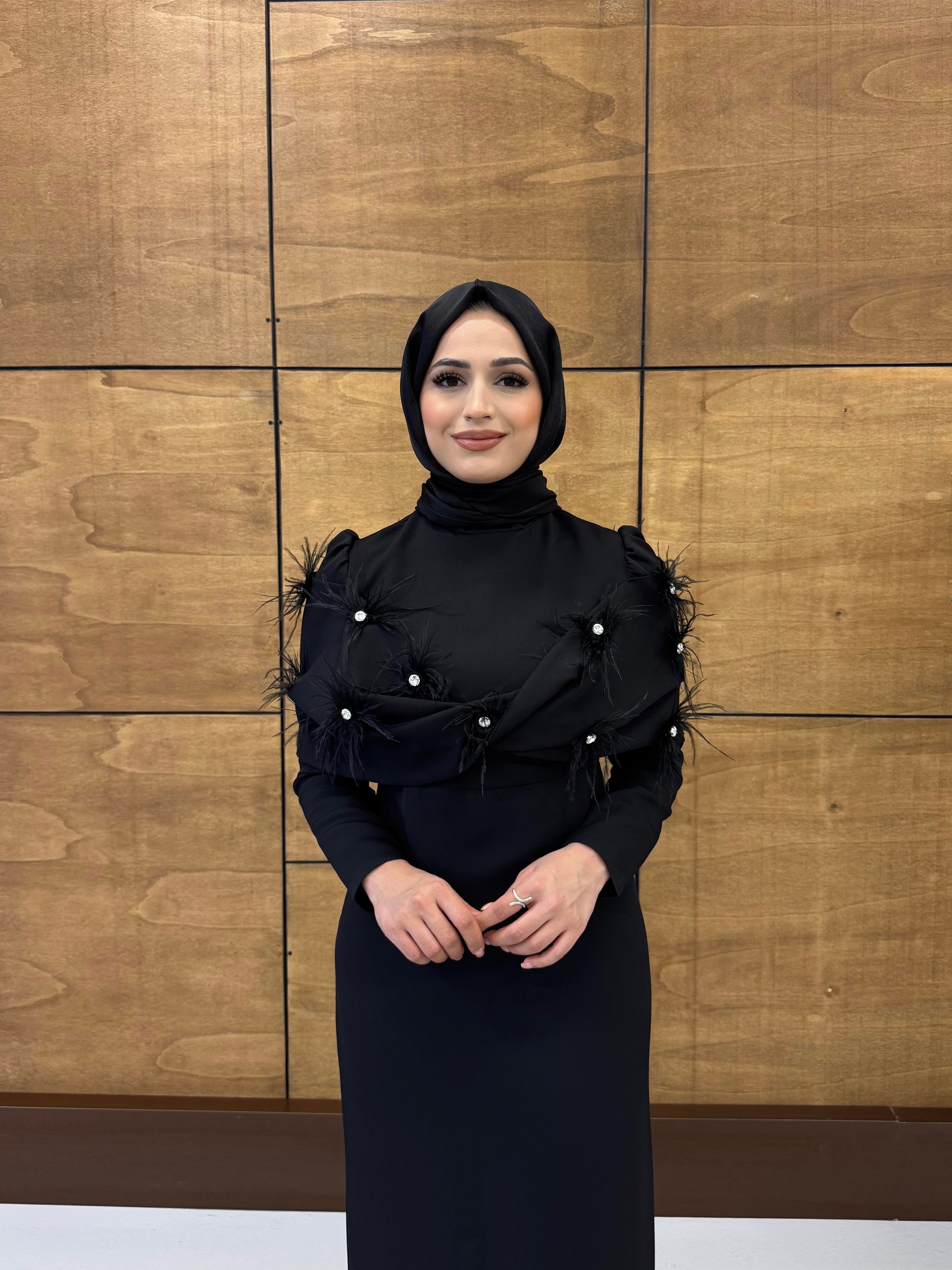 BEYHAN BUTİKEsma Abiye Siyah
