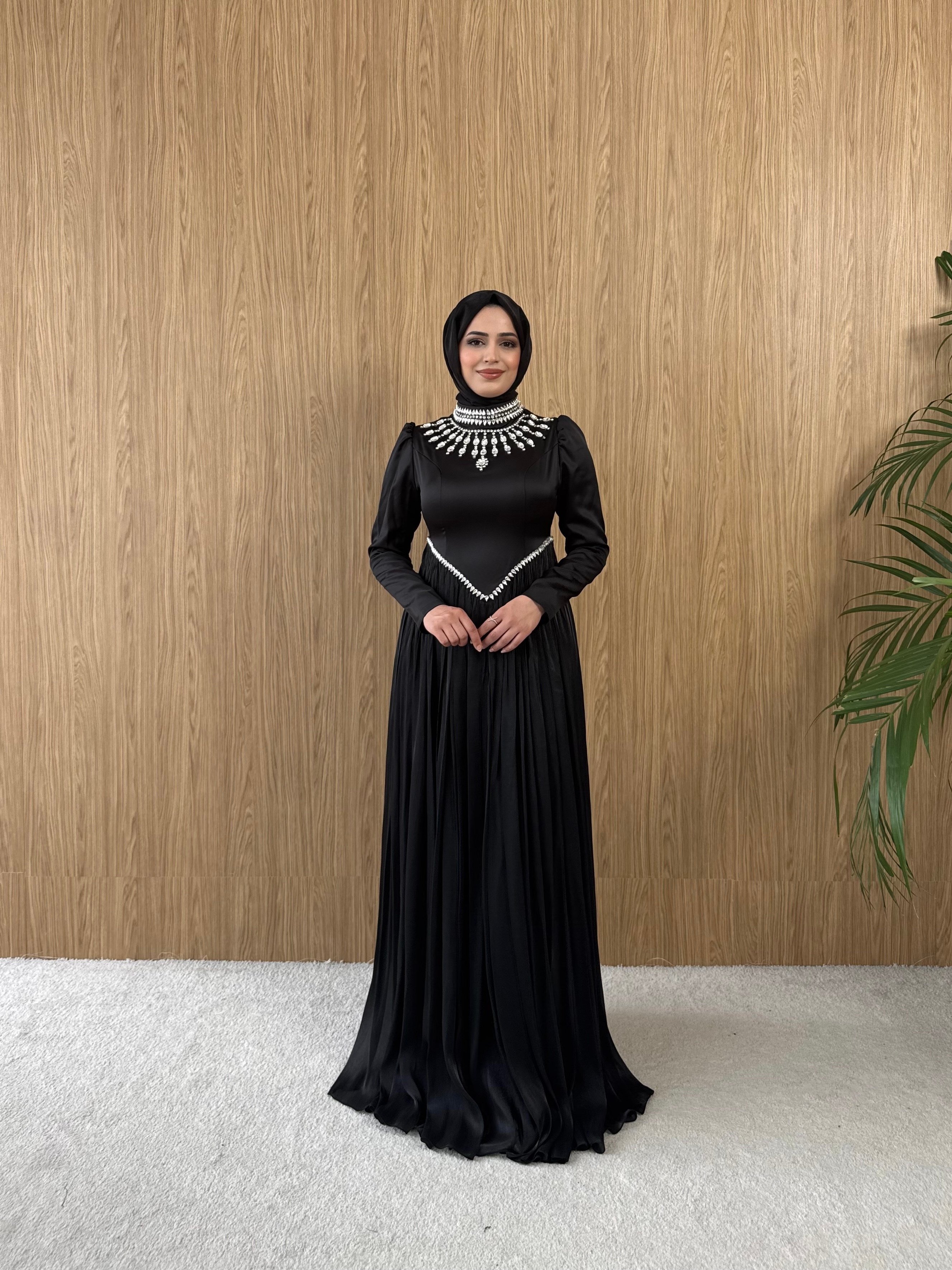 BEYHAN BUTİKEva Gül Siyah